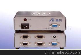4X1 VGA切换器 多信号源高清显示的理想解决方案